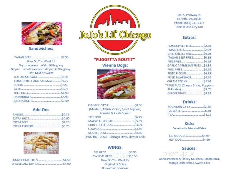 Lil's Chicago Italian Beef - Corinth, MS menu_pic