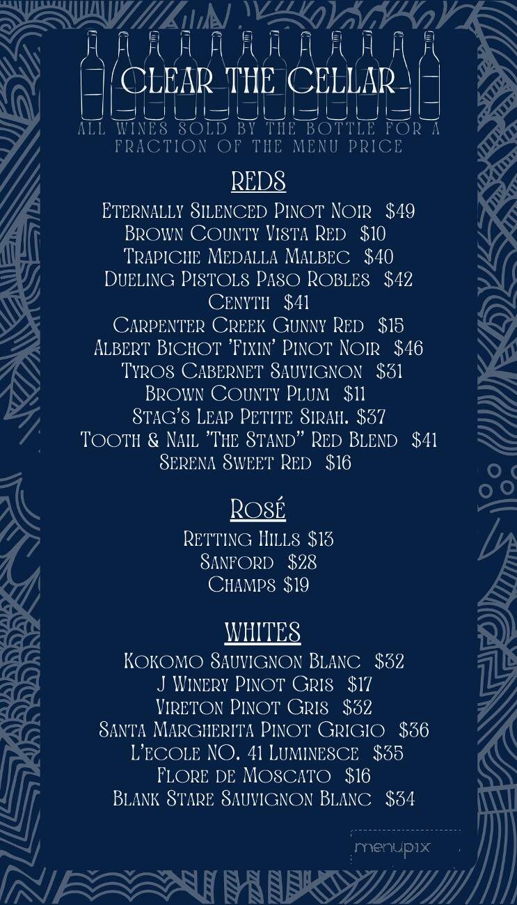 Schymik's Kitchen - Evansville, IN menu_pic