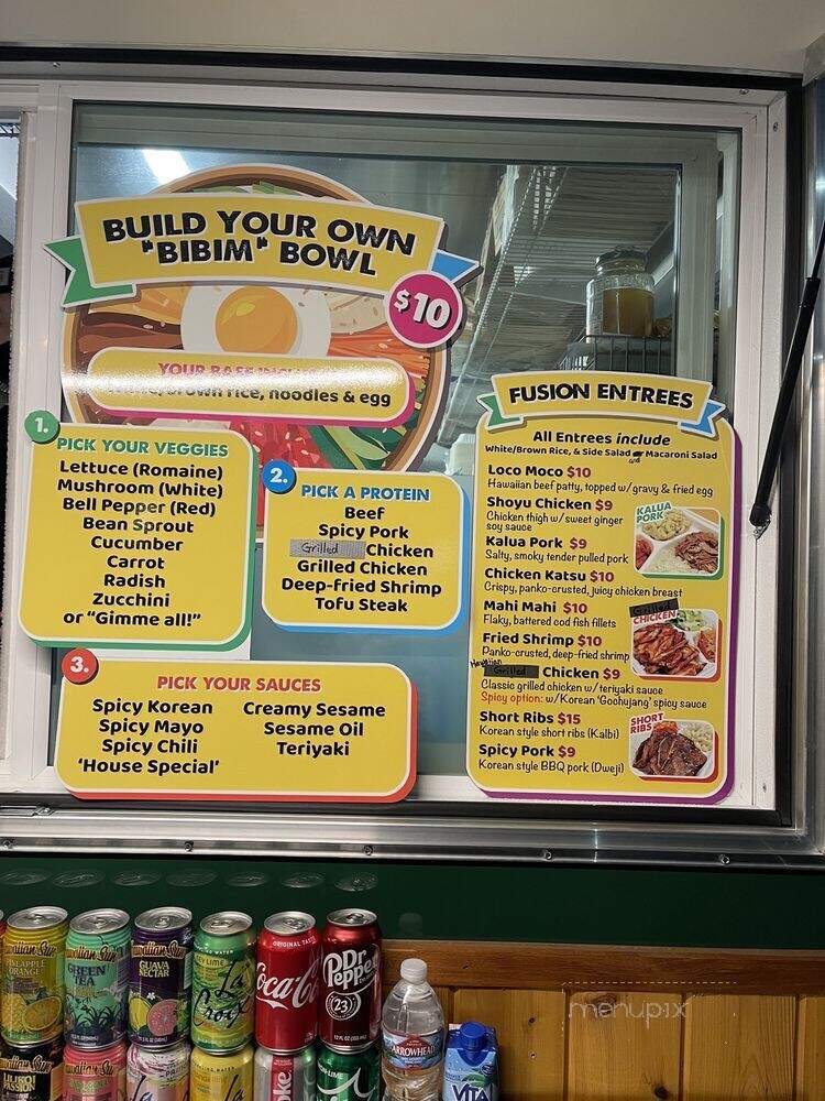 K-Bop! - Happy Valley, OR menu_pic