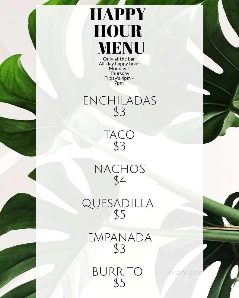 El Coyote - Philipstown, NY menu_pic