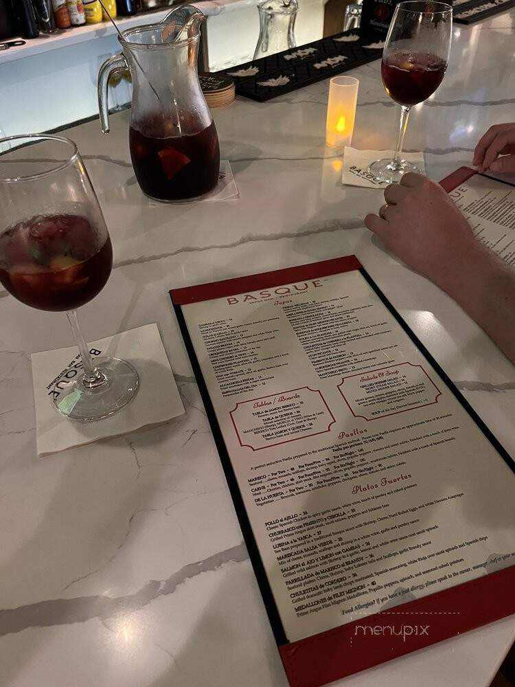 Basque Tapas Bar - Tarrytown, NY menu_pic