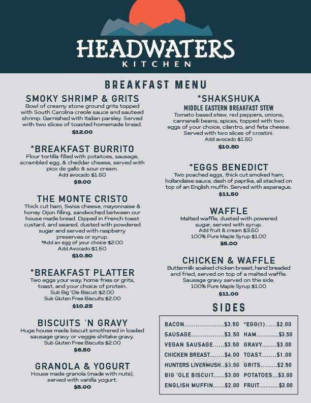 Headwaters Kitchen - Old Fort, NC