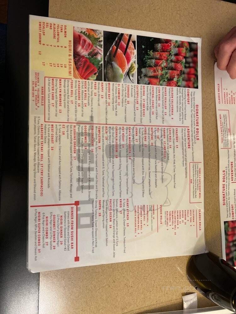 Toshi's - Atascadero, CA