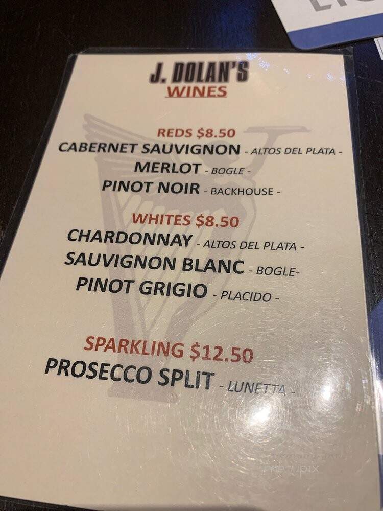 J.J. Dolan's - Honolulu, HI menu_pic