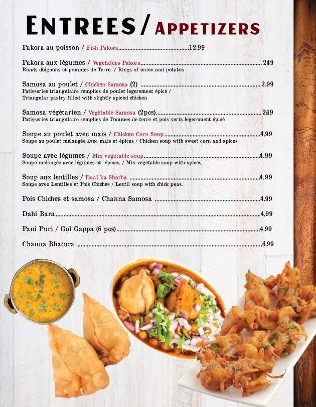 Dera - Montreal, QC menu_pic