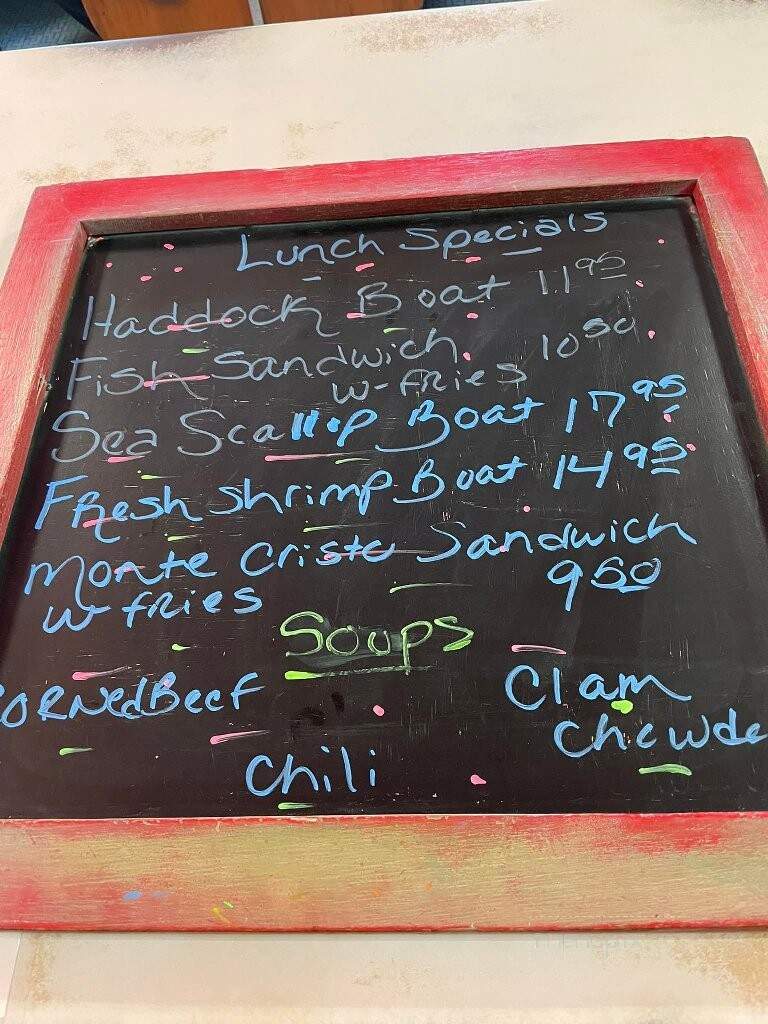 Dan's Windsor Diner - Windsor, VT menu_pic
