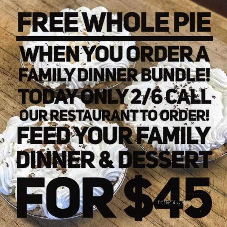 Conley's Place Restaurant - Spokane Valley, WA menu_pic