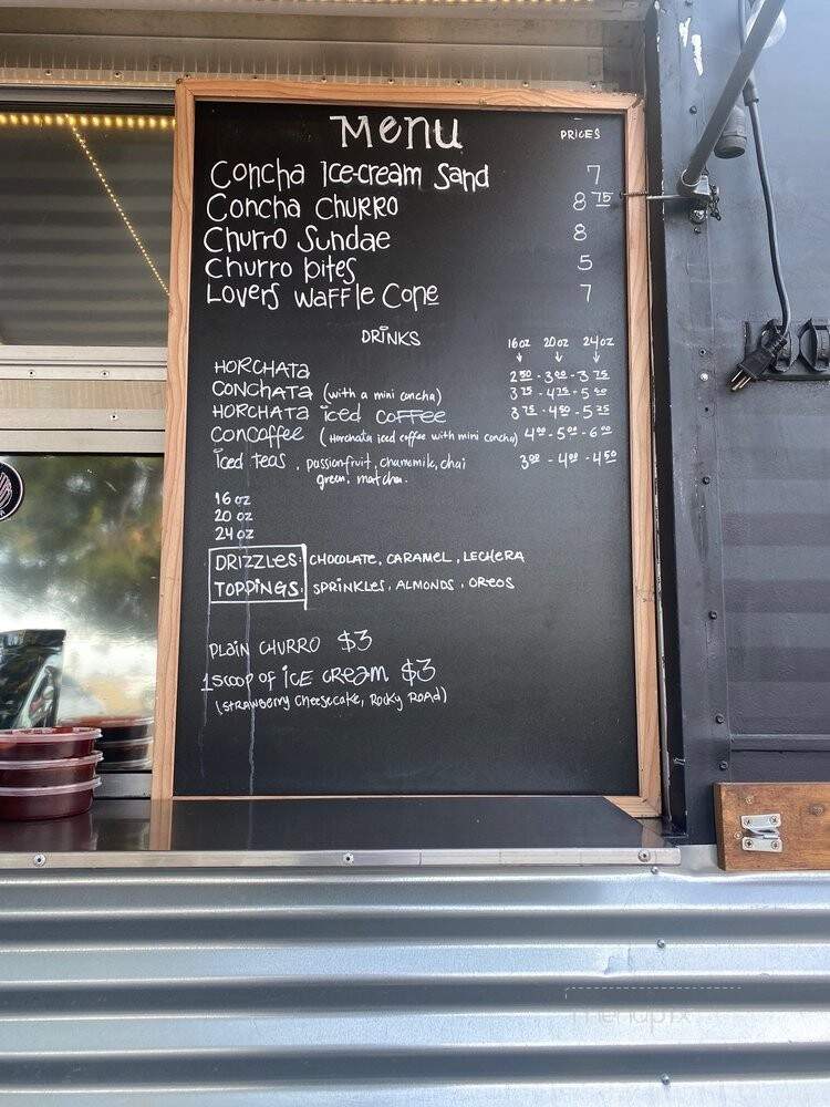 Que Concha - Visalia, CA menu_pic