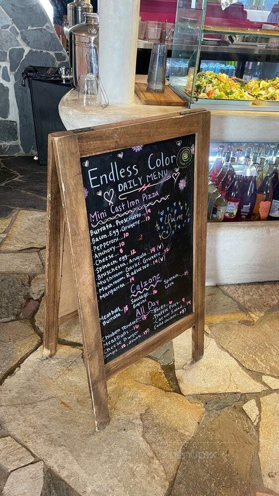 Endless Color - Topanga, CA menu_pic