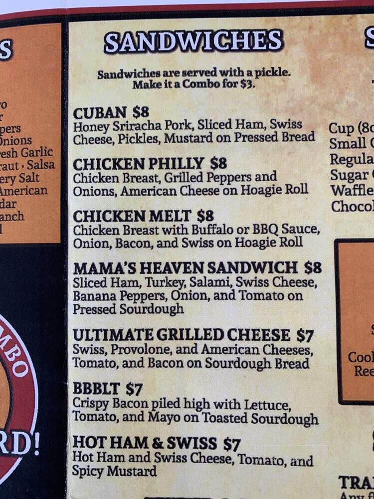 Sebastian Train Depot - Sebastian, FL menu_pic