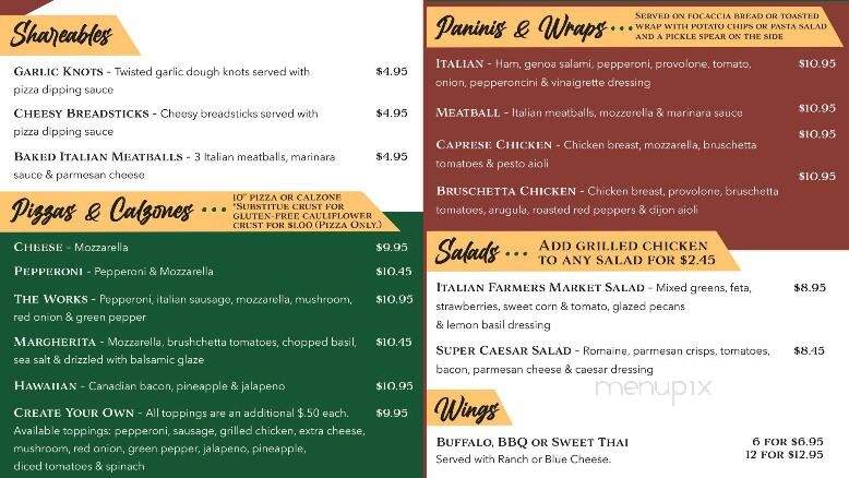 Valerio's Pizza & Italian - Foley, AL menu_pic