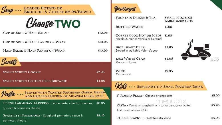 Valerio's Pizza & Italian - Foley, AL menu_pic