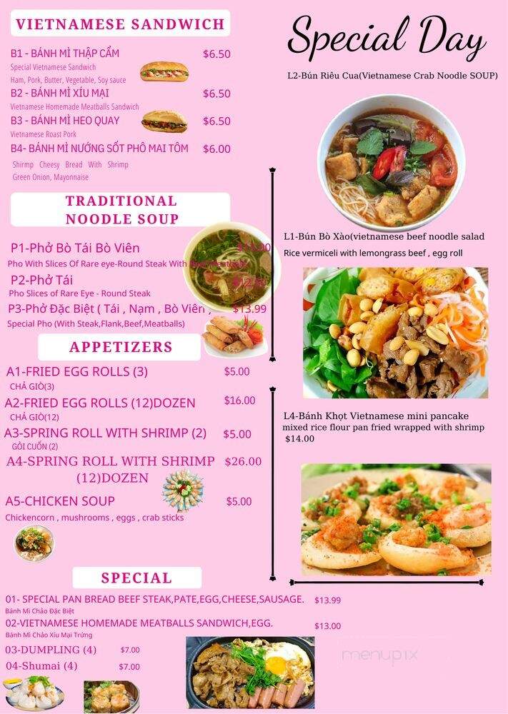 P30 - Mechanicsburg, PA menu_pic