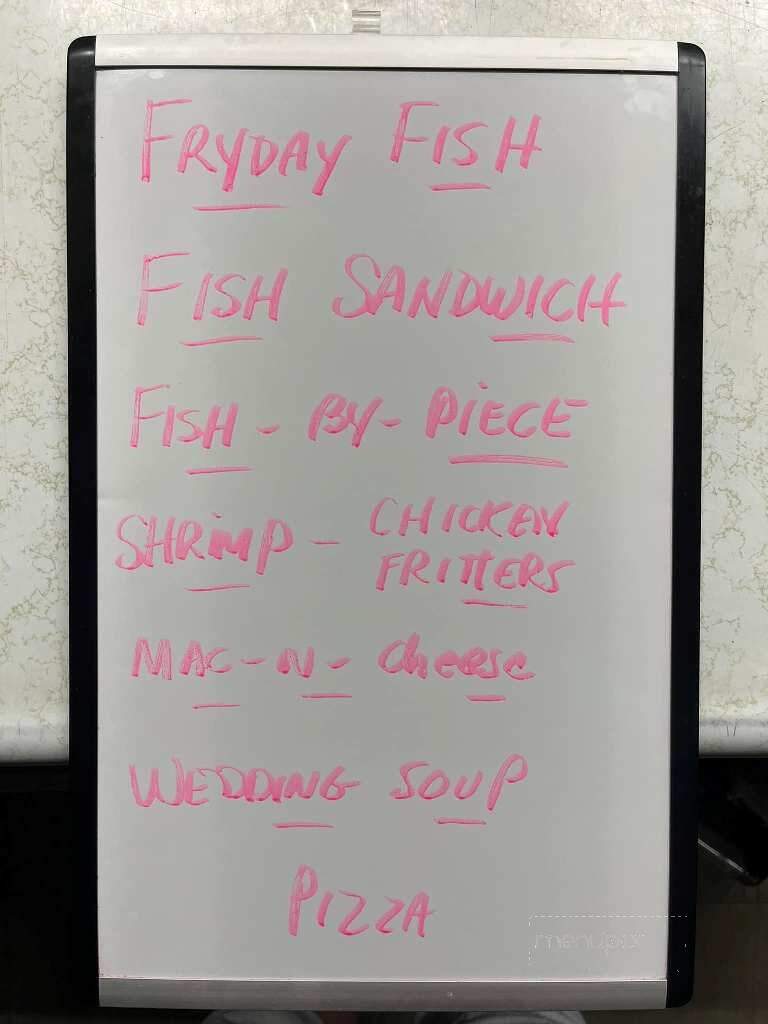 Fazio's Bakery - New Kensington, PA menu_pic