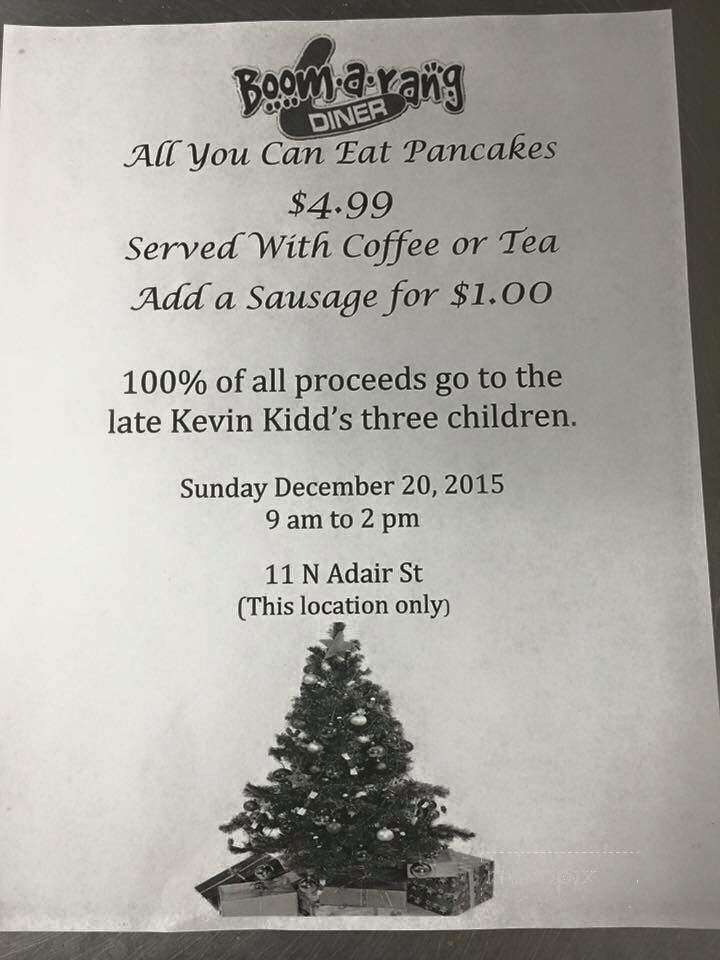 BoomARang - Pryor, OK menu_pic