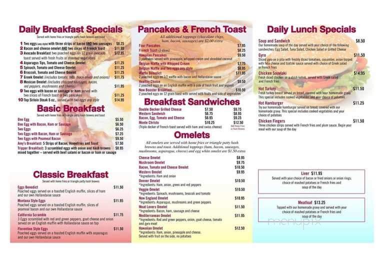 West Side Family Restaurant - London, ON menu_pic