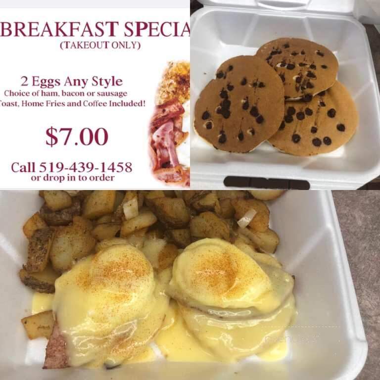 West Side Family Restaurant - London, ON menu_pic