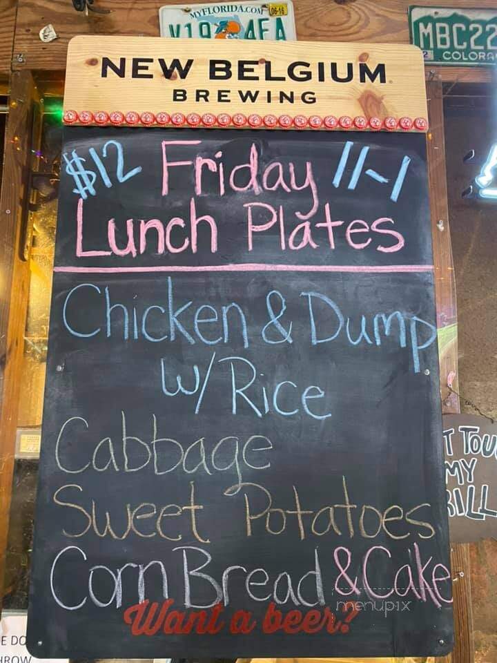 Buddy's - Mccomb, MS menu_pic