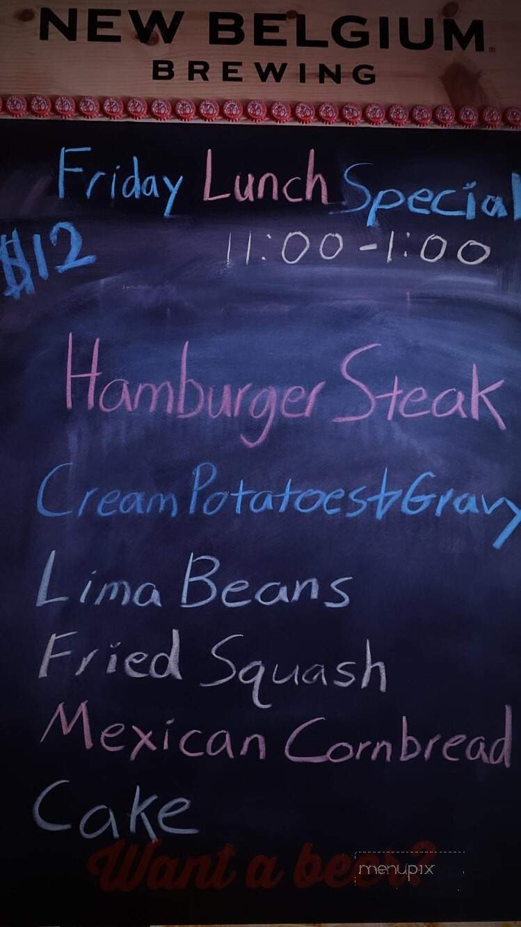 Buddy's - Mccomb, MS menu_pic
