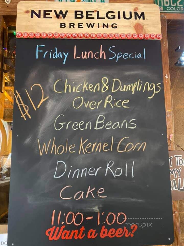 Buddy's - Mccomb, MS menu_pic