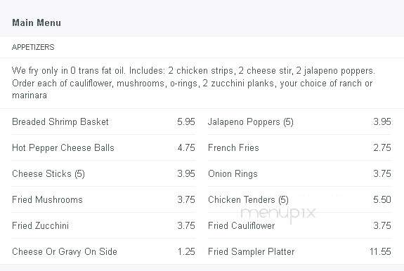 Mama Pepino's Pizza & Billiard - Glassport, PA menu_pic