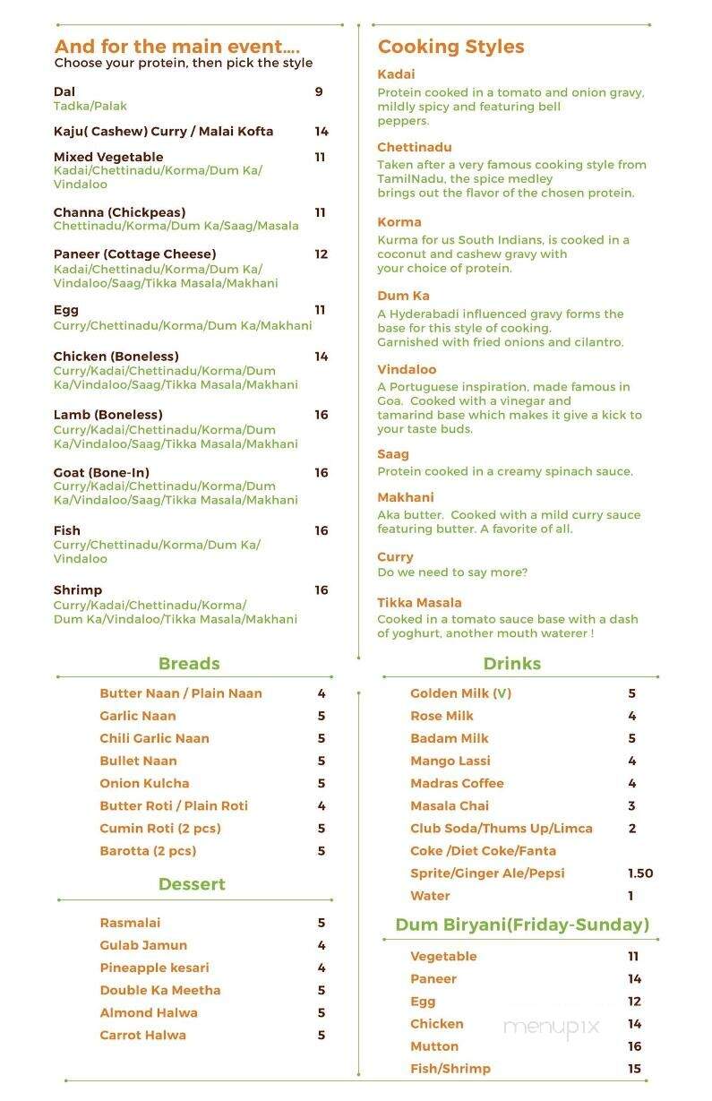 Cumin N Eat - Allentown, PA menu_pic