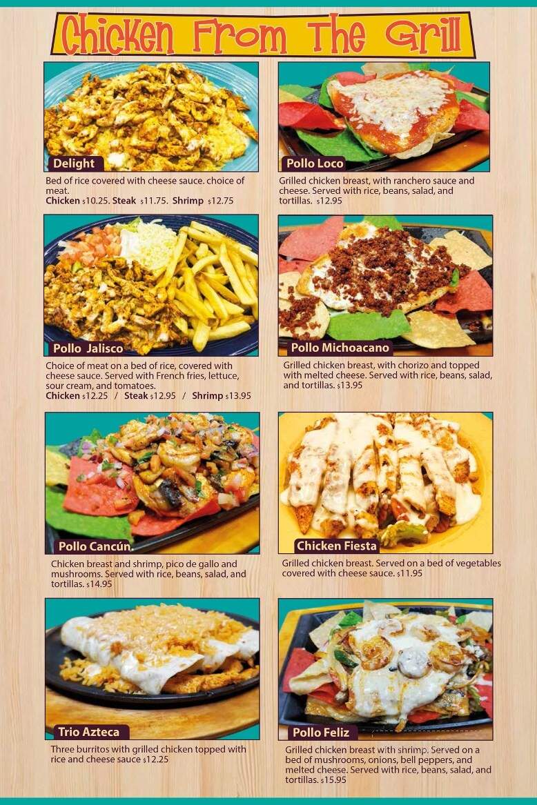 Casa Charro - Crystal City, MO menu_pic