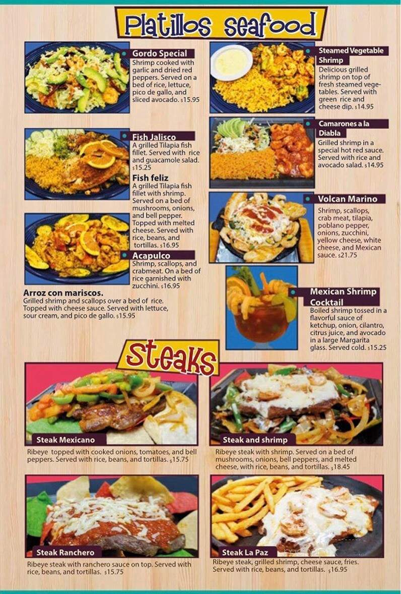 Casa Charro - Crystal City, MO menu_pic