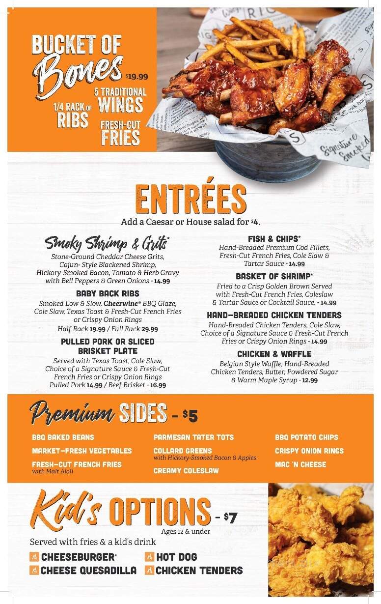 Rigsby's Smoked Burgers Wings & Grill - Anderson, SC