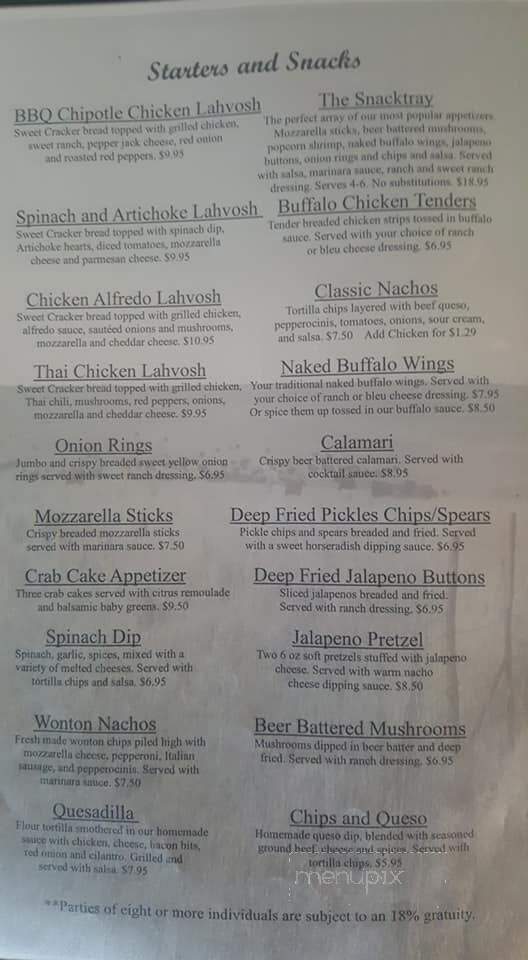 Classic's - Beatrice, NE menu_pic