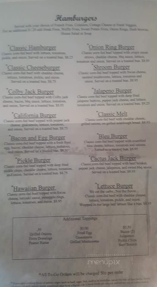 Classic's - Beatrice, NE menu_pic