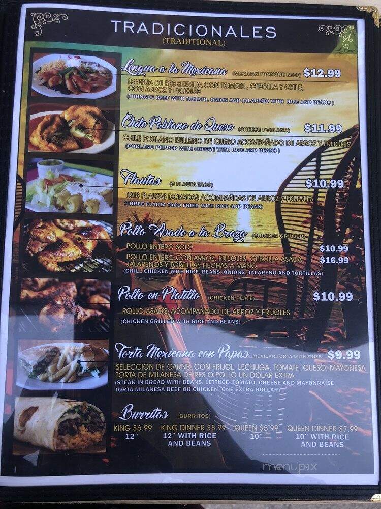 Tacos and Burritos Express - Baton Rouge, LA menu_pic