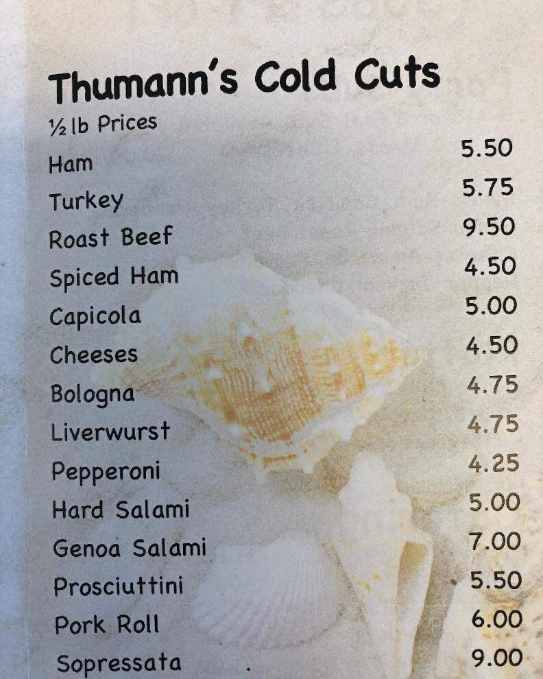 Driftwood Deli & Sub Shop - Toms River, NJ menu_pic