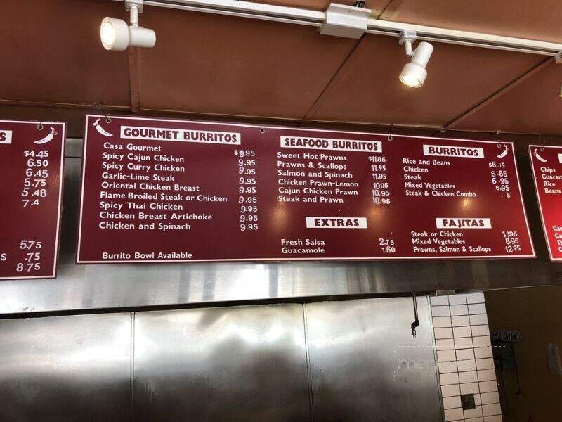 Casa Gourmet Burritos - Lafayette, CA