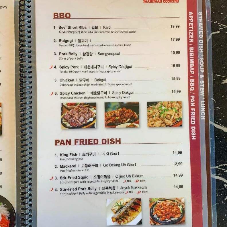 Korean Mammas Cooking - Vallejo, CA menu_pic