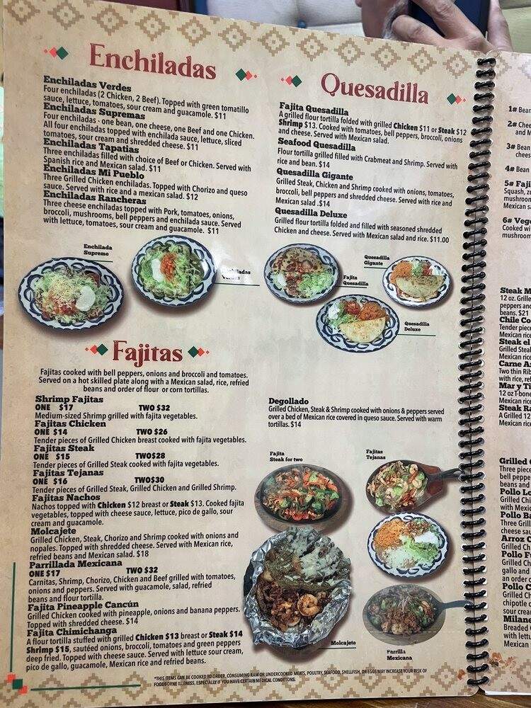 Tlaquepaque - Heath, OH menu_pic
