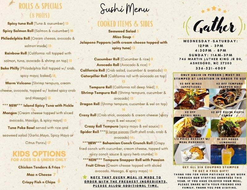 The Bun Hut Restaurant & Bar - Asheboro, NC menu_pic