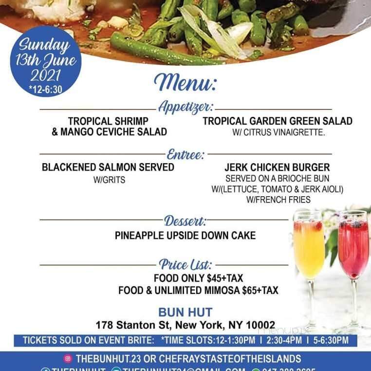 The Bun Hut Restaurant & Bar - Asheboro, NC menu_pic