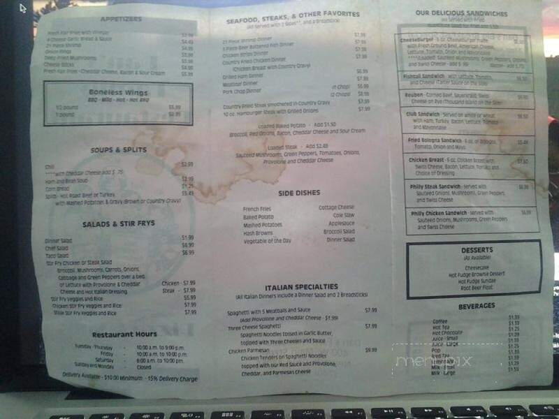 Dan's Family Restaurant - Newark, OH menu_pic
