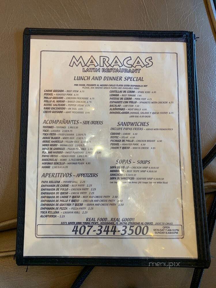 Maracas Restaurant - Kissimmee, FL