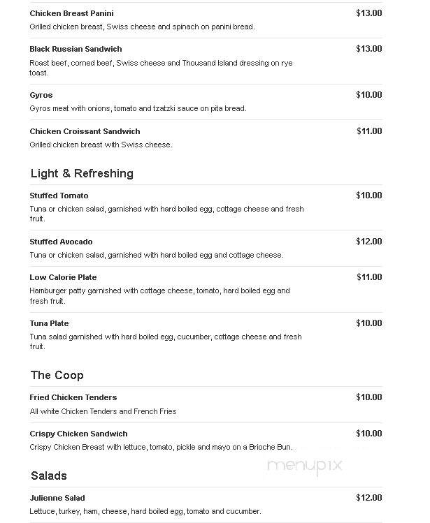 Honey Bee Cafe & Pancake House - Western Springs, IL menu_pic