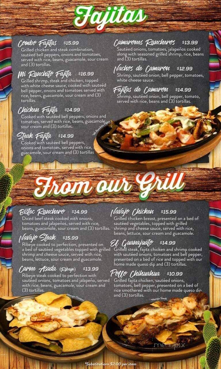 Mi Ranchito - Gothenburg, NE menu_pic
