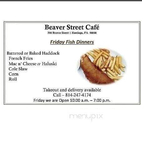 Hastings Beaver Street Cafe - Hastings, PA