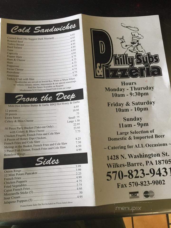 Philly Subs - Wilkes Barre, PA