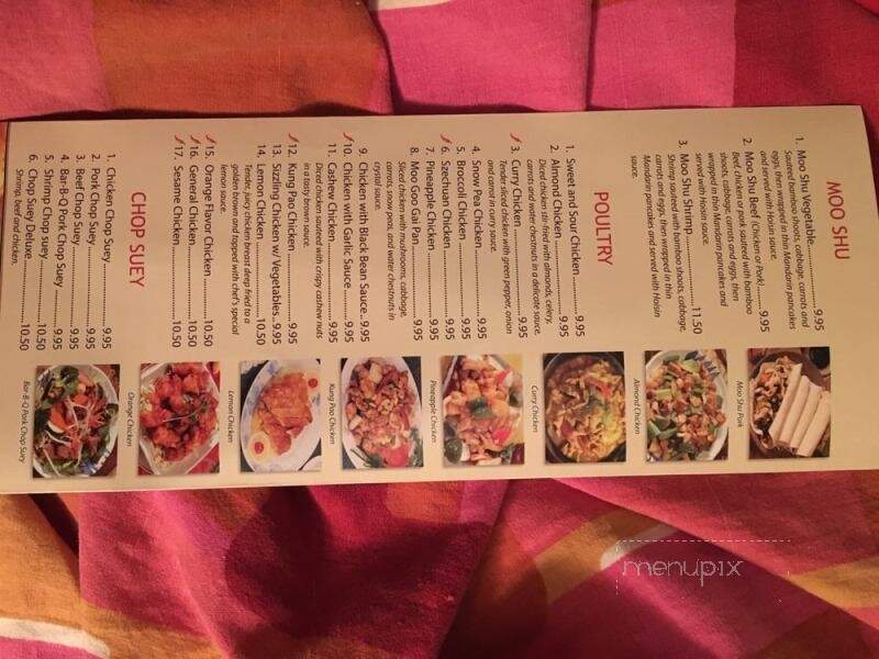 Hong's Garden Chinese Restaurant - New Castle, CO menu_pic