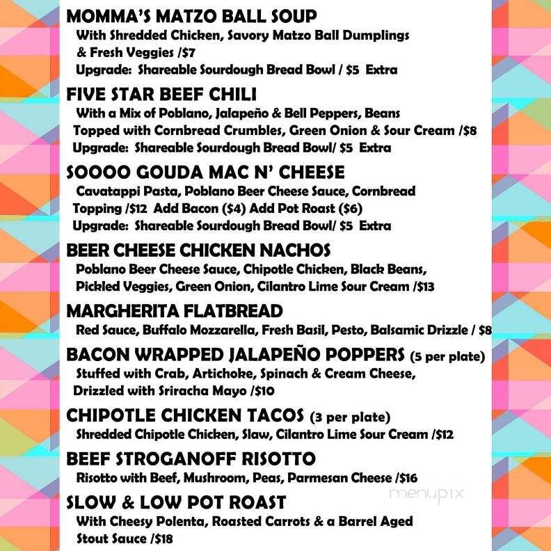 Wolfden Brewing Company - Bloomingdale, IL menu_pic