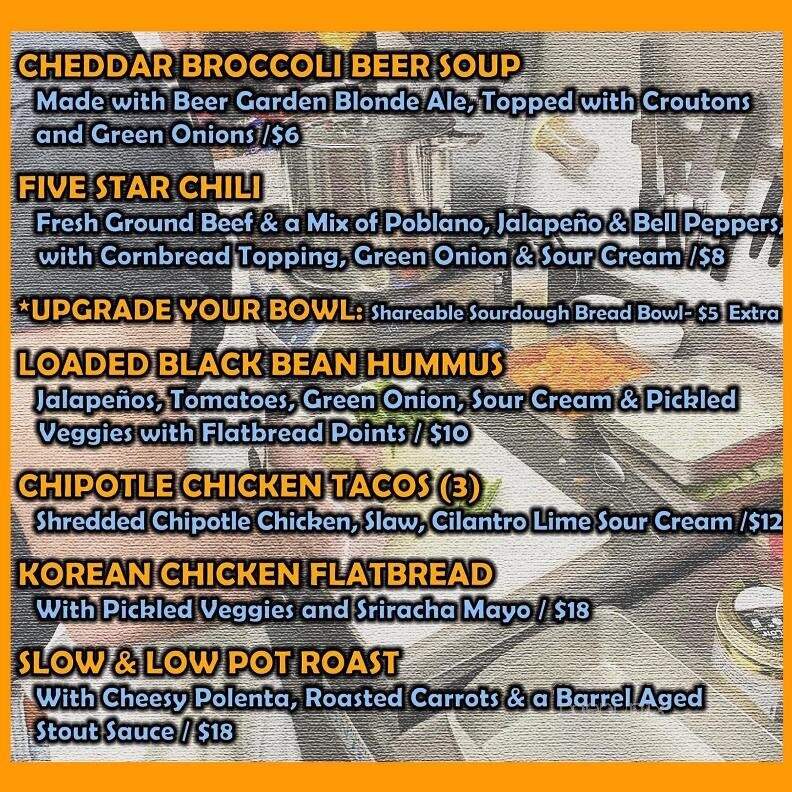 Wolfden Brewing Company - Bloomingdale, IL menu_pic
