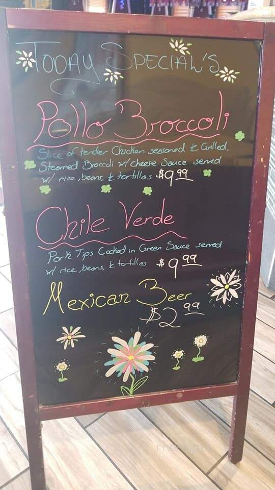 La Curva - Salina, KS menu_pic
