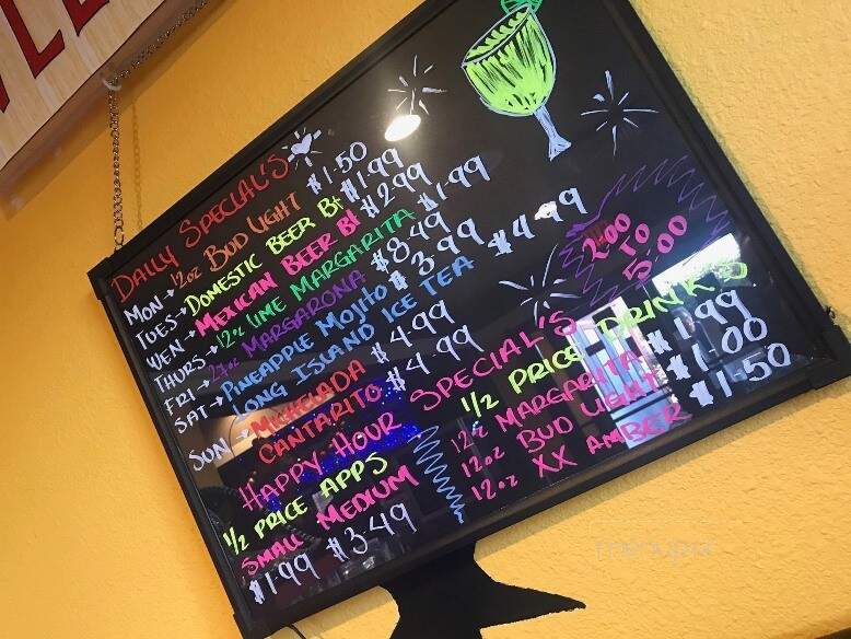 La Curva - Salina, KS menu_pic