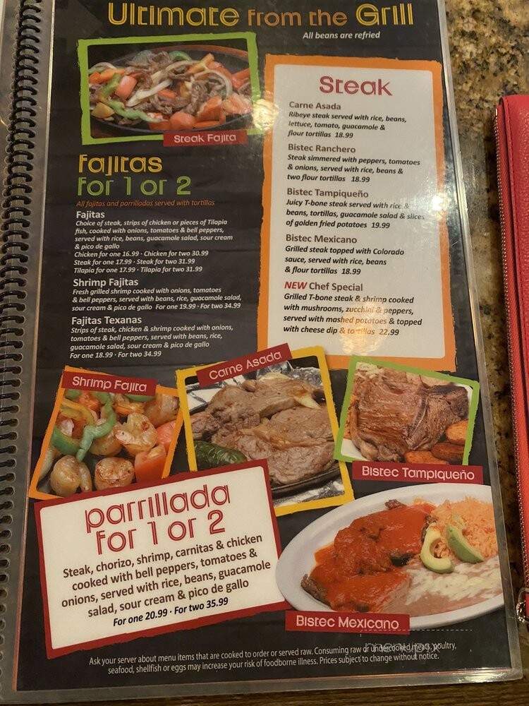 Don Juan Mexican Cantina - Brighton, MI menu_pic